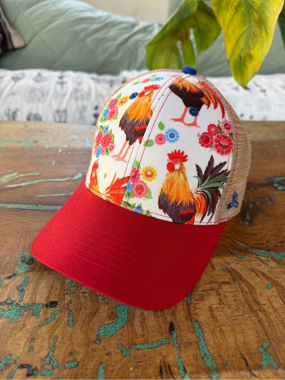 Women’s Red Rooster Trucker Hat